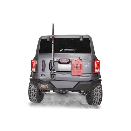 Fab Fours Use To Add Accessories To Spare Tire Delete Plate Such As HiLift Jack And 1 Rotopax Powder Coated FB21-Z5251-1